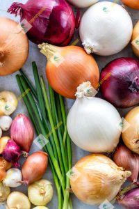 ? تفاوت پیاز قرمز با پیاز سفید :