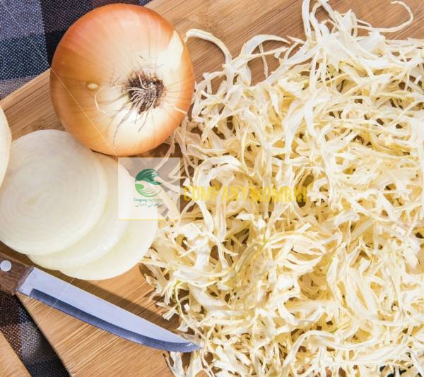 پیاز خشک طلایی و سفید